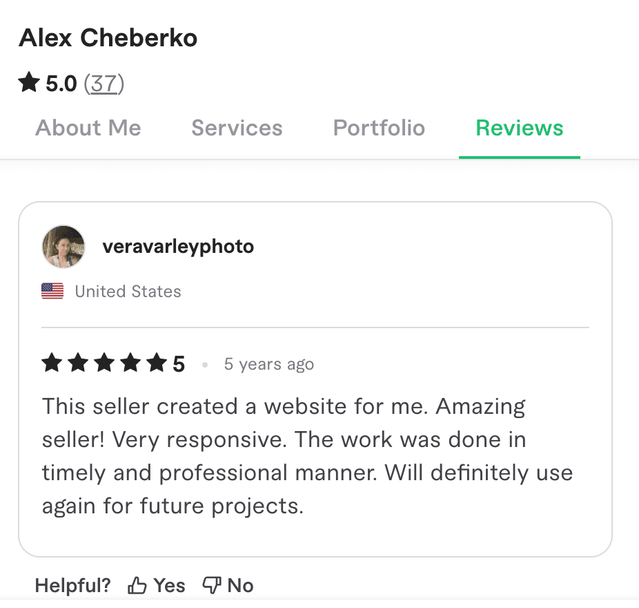 Client review screenshot 26