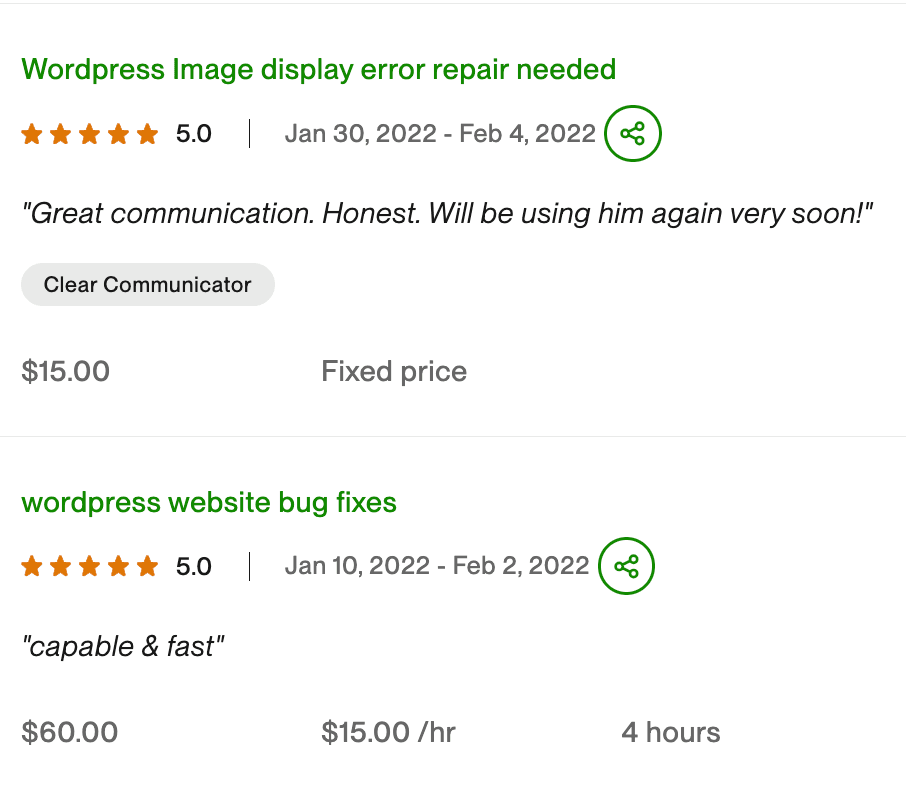 Client review screenshot 7